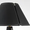 Bordslampor nordisk ledlampa designer läder för vardagsrum sovrum studie skrivbord belysning modern hem sängplats