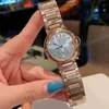 Movimiento de cuarzo mira a las mujeres Women Watch Wristwatches Ministerio de acero inoxidable Ministerio de pulsera casual de 36 mm Montre de Luxe