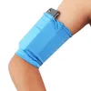 Joelheira joelheira manga de braço ao ar livre, execução universal mangas para brazo saco de banda elástica elástica banda de celular de corrida respirável