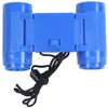 Telescoop Kinderkinderen Plastic 26 mm x 2,5x opvouwbare verrekijkerspeelgoed Blauw