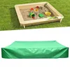 Fodere per sedie 150x150x20cm Telo coprispiaggia per piscina verde Taffetà di poliestere Protezione impermeabile Polvere da giardino