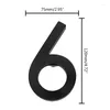 Garden Decorations Floating House Number Modern Numbers Apartment Door Home Design