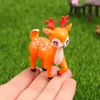 Feestelijke benodigdheden baby verjaardag herten cake topper leuk speelgoed voor kinderen decoreren desktop pot met micro landschap afstuderen feestdecoratie