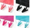 Storage Boxes Portable Cloth Hanger Folding Travel Clothes Clip Bathroom Rack Clothing