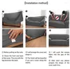 Stuhlabdeckungen Kreuzmuster -Sofa Deckung Elastischer Stretch Universal Slip Cover für Ecksektion Couch Möbel Sessel Wohnmediziner Dekoration