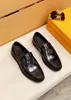 2023 herr mode designer party br￶llop kl￤nning skor varum￤rke avslappnade f￶retag l￤genheter klassisk slip p￥ plattform oxfords storlek 38-45