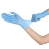 6 pairsHot sale disposable comfort grip nitrile gloves powder free producer non-sterile