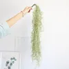 91 cm Luftväxt gräsblad hängande vägggrönska för trädgård plast konstgjord vinstock 3pcslot