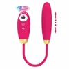 Seksspeeltjes stimulator 2 in 1 y Dildo Vibrators voor Vrouwen Zuigen Vibrador Feminino Ei Anale Vibrator Volwassen Paar Spel