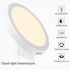 Plafonniers Ganeed moderne nordique lumière LED rond/carré encastré mural pour luminaires de couloir