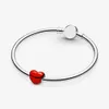 925 argent argent lapin breloques bracelets ensemble bracelet bricolage fit pandora style pendentif rouge perles d'amour femmes designer bijoux cadeau