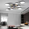 Plafoniere Modern LED Living Room Light Dining Bedroom Chandelier El Villa Lighting Interior Factory Wholesale