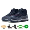 With Box jumpman 11 11s basketball shoes cool grey cherry midnight navy velvet low 72-10 Royal Blue 25th Anniversary Concord Bred pantone men women sneakers