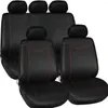 Car Seat Covers Universal Cases Auto Interior Accessories Styling 9PCS/set Cover Cushion Supply Anti Mud Storage Bag Support