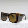 Designer-Brillenbrille Mode-Sonnenbrille Luxusmarke Damen Damen schwarz großes Bein Urlaub Strandresort Freizeitbrille Keine Brille Nasenauflage SL M119 mit Etui