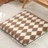 Poduszka Chessboard Memory Cotton Dormitor Nosła na zimowe biuro studenckie krzesło stołkowe kuchnia