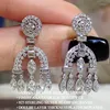 Stud Earrings 2022 Arrival Luxury Baroque Court Style Earings For Women Anniversary Gift Jewelry Wholesale E7780