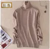 Maglioni da donna 60% maglione di cachemire da donna e pullover 2022 autunno inverno maglione in jersey di base coreano Pull Femme dolcevita lavorato a maglia