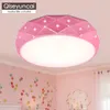 Ceiling Lights Children's Room LED Lamp Round Boy Girl Princess Bedroom Study Creative Warm Eye Protection