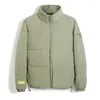 Giubbotti da uomo Uomo Harajuku Bubble Coat Giacca invernale 2022 Mens Streetwear Casual Parka Coppia coreana Vestiti Piumino oversize