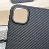 Genuine Real Carbon Fiber Aramid Slim Case for Apple iPad Pro 11 inch Metal Ring Hard Back Cover