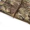 Heren down cooded tactische militaire parka lichtgewicht camouflage werkkleding herfst winterjacht buitenactiviteiten