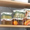 Bouteilles de stockage Conteneur Bon tout usage Fruits Légumes Snack Articles divers Organisateur Boîte Couleur aléatoire Aliments