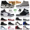 2023 Casual Trainer Jumpman 1 Männer Frauen Basketballschuhe Designer Rebellionaire Jumpmans Cherry 1s Bred Patent Sneakers Sports 11 Cool Grey JORDON JORDAB