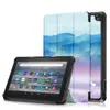 Custodie in pelle per tutti i nuovi Fire 7 2022 7inch 7 "Custodia Smart Slim Cover protettiva Tablet