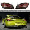 Bil TAILLIIGHTS MONTERING FOG REVERSE PARKERING RUNKTLIGHTER BAKSLAMP FￖR PORSCHE CAYMAN 987.2 BOXSTER LED TAIL LIGHT 2009-2013