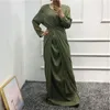 Vêtements ethniques Abaya Dubai Turquie Robe Jilbab Hijab Robes Marocain Caftan Pour Occasions Modeste Trois Pièces Ensembles Femmes Cardigans