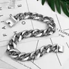 Chains Exaggerated Extra-coarse 32mm Stainless Steel Silver Color Top Quality Cuban Large Pet Dog Chain Necklace Pitbull Collars Choker