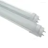 30pcs Milky/transparent Flameproof Lighting Fixture 2ft 10W 600mm LED TUBE Light T8 AC110-240V For Sale