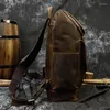 Duffel Bags Big Matter Vintage кожаный рюкзак для ноутбука путешествия Bagpack Мужчины мужской коробочный стиль в стиле ретро коричневый 42 см.