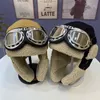 Trooper Trapper Hat Fashion Plush Warm Winter Hats With Glasses