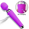 Articles de beauté sexyToys pour masturbateurs Godes sans fil Vibromasseur AV Stimulateur de clitoris Masseur rechargeable USB Marchandises Jouets sexy Adultes