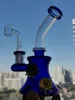 Copo de vidro Bong Hookahs Mini Dab Rigs inebriante Vidro Fumaça de óleo Cachimbos de água Acessórios exclusivos para fumar com tigela de 14 mm 7,1 polegadas