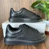 2022 New Man Casual Shoes Suede Sneakers Designer Logo Oversized White Black Leather Luxury Velvet Flats Lace Up Sole Womens Espadrilles