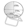 Housses de chaise ronde lune couverture pliable soucoupe protecteur housses universel élastique Camping siège étui pour salon décor à la maison