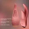 Itens de beleza Dubbele Tong Lik Vibrador Voor Vrouwen Tepel Massager Mini Gspot Clitoris estimulador Vrouwelijke masturbador sexy brinquedo sexy