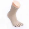 Men's Socks 1 Pair Unisex Men Women Comfortable Cotton Full Five Toe Finger Polyester Breath Sweat Sock High Quality