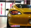 Bil TAILLIIGHTS MONTERING FOG REVERSE PARKERING RUNKTLIGHTER BAKSLAMP FￖR PORSCHE CAYMAN 987.2 BOXSTER LED TAIL LIGHT 2009-2013