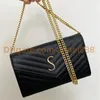 Top Women Women Luxury Saco de Pochette Pochette Double Zip embreagens