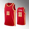 Custom 21 1 32 Trae Young Basketball Jersey Dejounte Murray Spud Webb 11 5 4 Kevin Garnett Anthony Edwards Karl-Anthony Towns Atlantas Minnesotas Timberwolve Brown