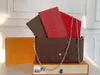 Kobiety Luksusowe torby designerskie Torebki na ramię Akcesoria Pochette Portfel Crossbody Portmonetki Posiadacz karty LVs Louiseities Viutonities Torba listonoszka Tote bag