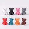 Dekoracja domu akcesoriestuffed Plush Animals impreza urocza plastikowa niedźwiedź miniaturowy wróżka lalki wielkanocne poduszki