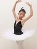 Stage Wear Professional Ballet Tutu -rokken voor ballerina -jurk Figuur Skating Performance Kostuums Witte Zwaan Lake Kleding