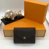 Designer-Damen-Geldbörse, Kartenhalter, Blumen-Geldbörse, Clutch, Mode, Datumscode, Original-Box, Geldbörse für Damen, Mädchen