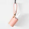 Parfyml￤derfodral Keychain Portable Hand Sanitizer Case Keyring f￶r att g￥ ut l￤tt att b￤ra