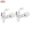 Torneiras de pia do banheiro 2pcs Máquina de lavar torneira de torneira Tap com bico de lavagem manual Spigot Dispensador de bebidas para qualquer jarro de bebida